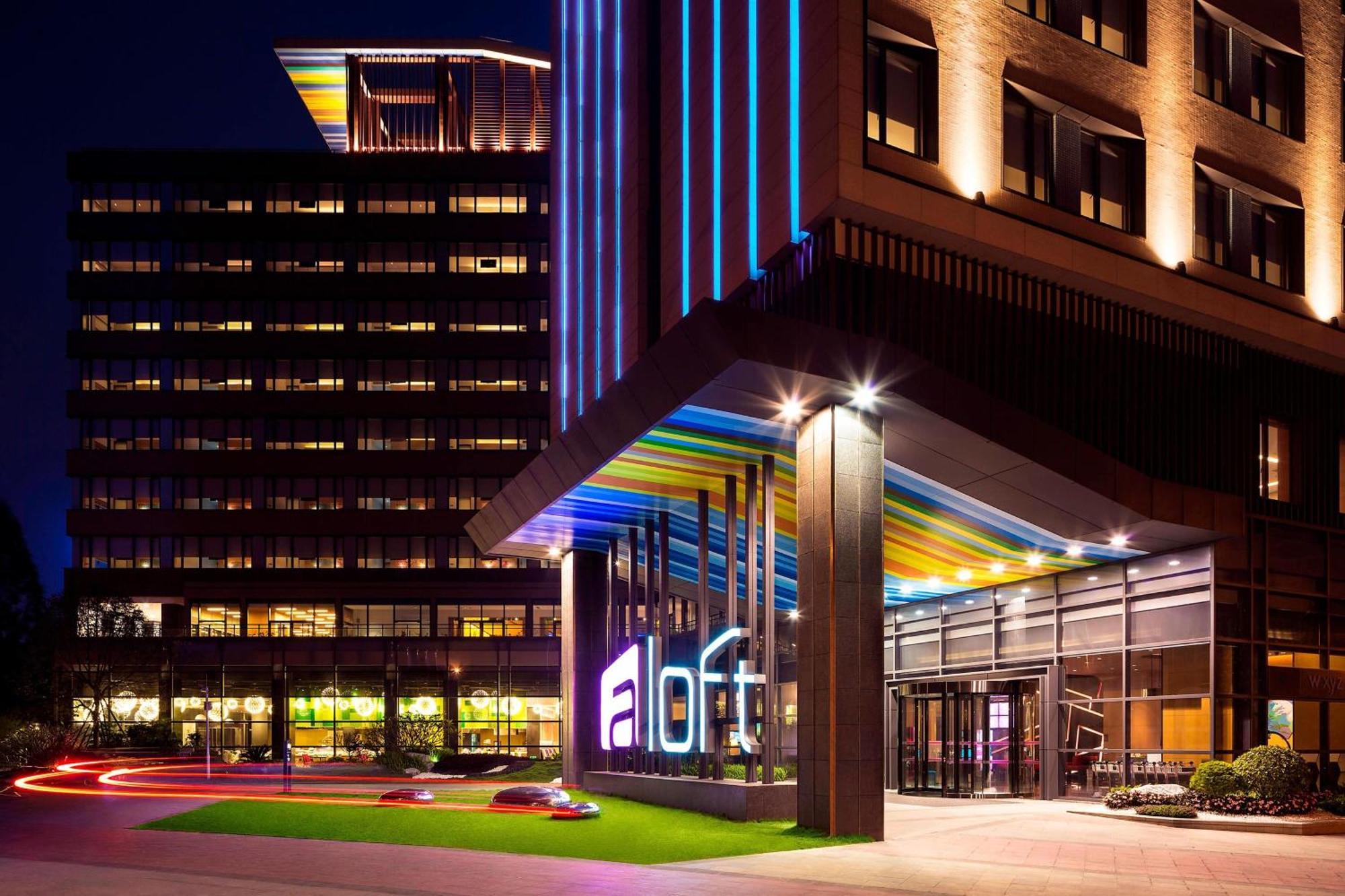 Aloft Guangzhou University Park Екстер'єр фото
