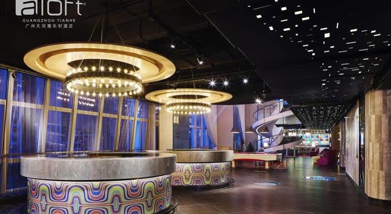 Aloft Guangzhou University Park Екстер'єр фото