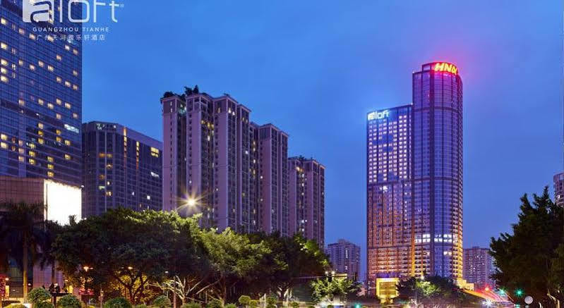 Aloft Guangzhou University Park Екстер'єр фото