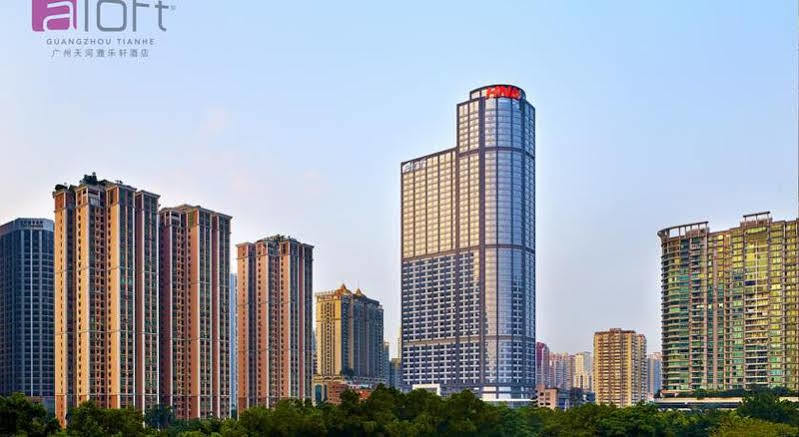 Aloft Guangzhou University Park Екстер'єр фото
