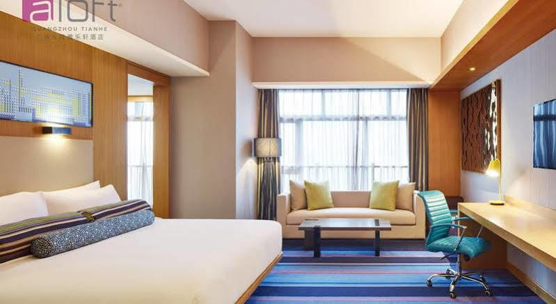 Aloft Guangzhou University Park Екстер'єр фото